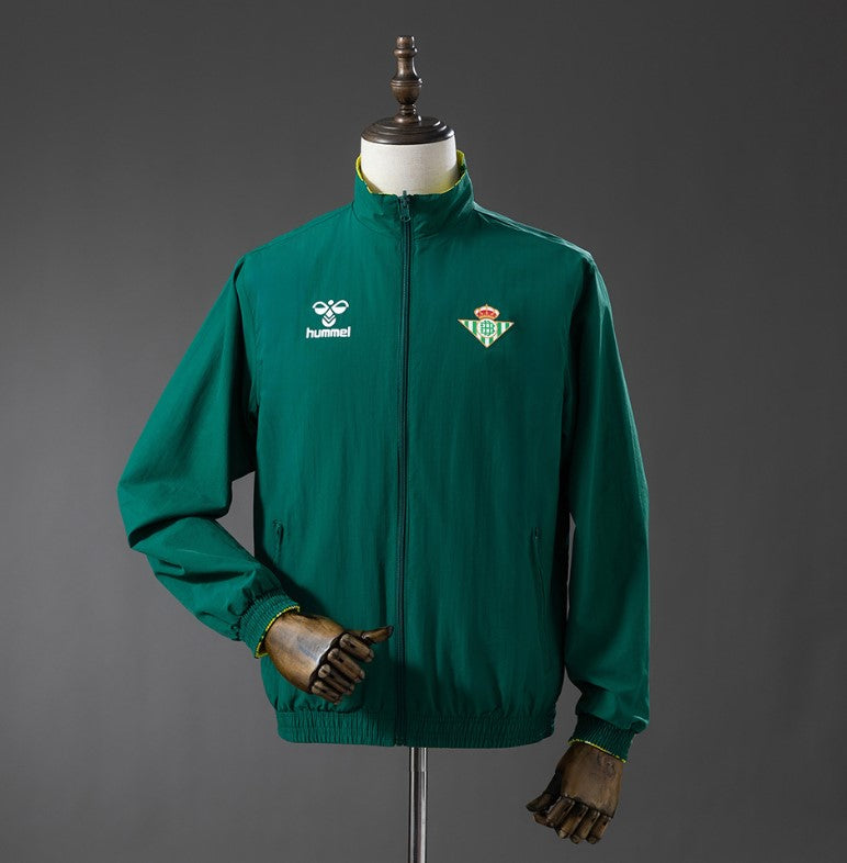 Real Betis Wendbare wasserdichte Jacke 2026