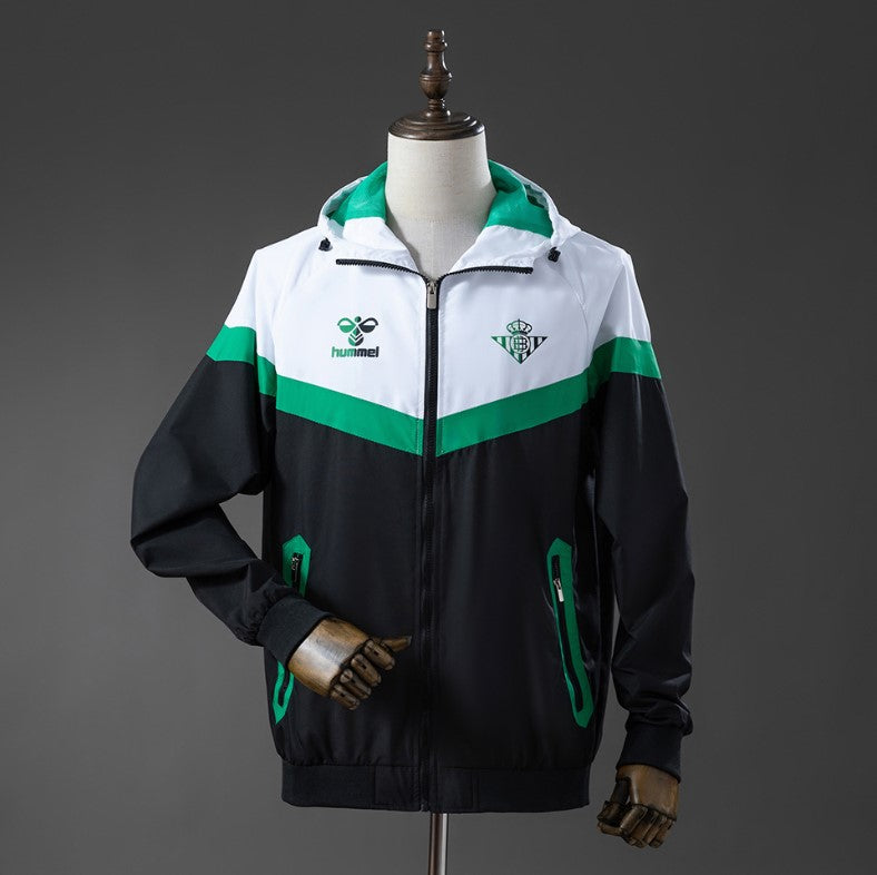 Real Betis Wasserabweisende Jacke 2025/26