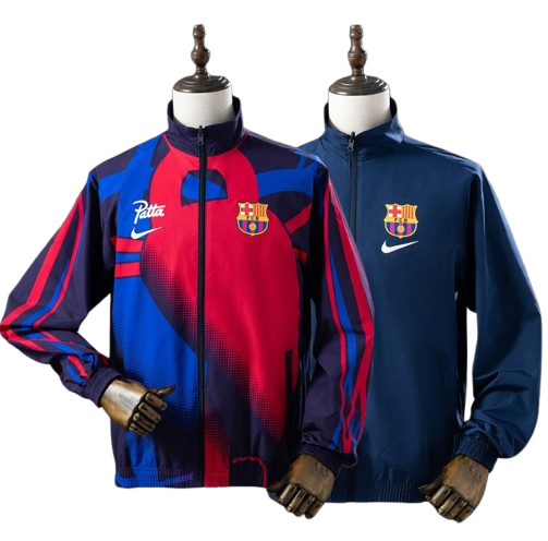 FC Barcelona Wendbare wasserdichte Jacke 2025/26