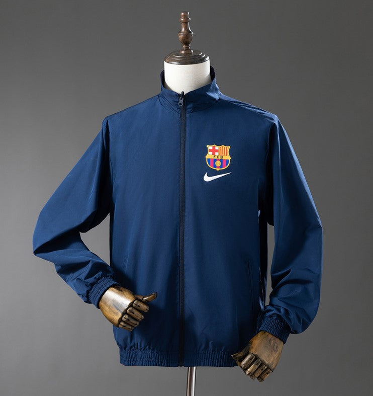 FC Barcelona Wendbare wasserdichte Jacke 2025/26