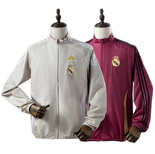 Real Madrid Reversible waterproof Jacket 2025