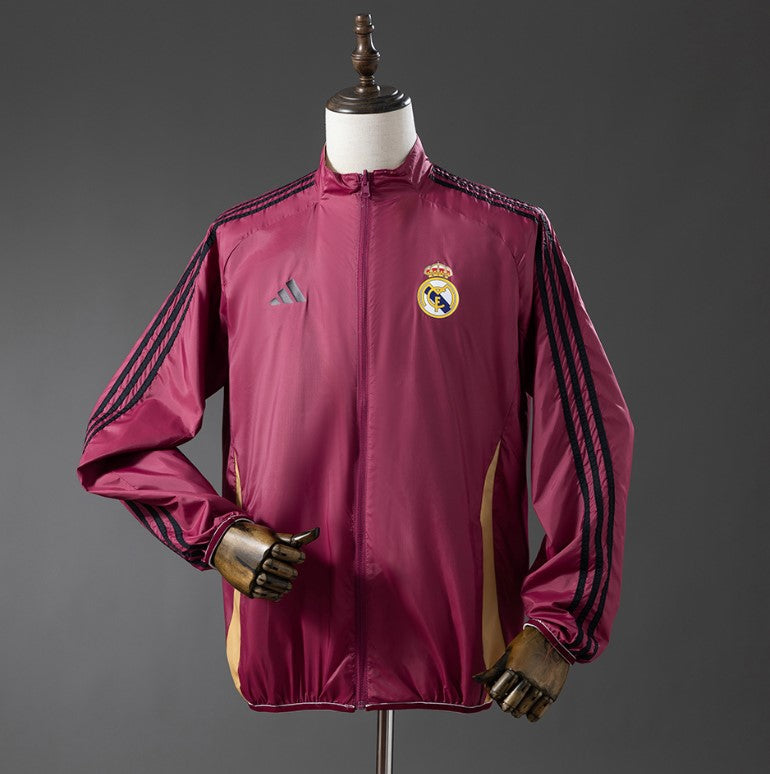 Real Madrid Reversible waterproof Jacket 2025