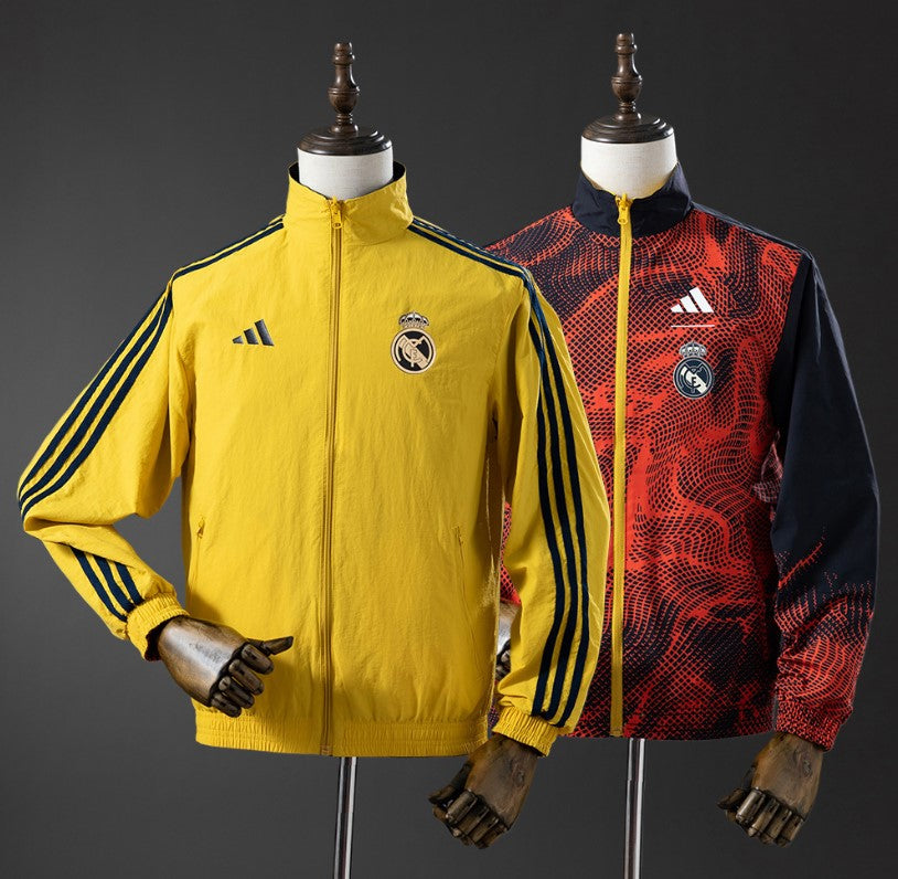 Real Madrid Wendbare wasserdichte Jacke 2025/26