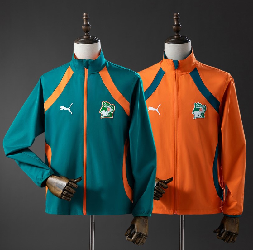 Elfenbeinküste Wende-Regenjacke 2026/27