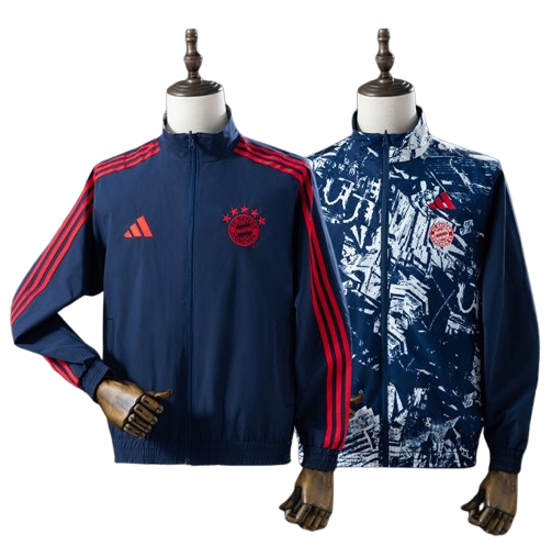 FC Bayern München Wendbare Wasserabweisende Jacke 2025/26