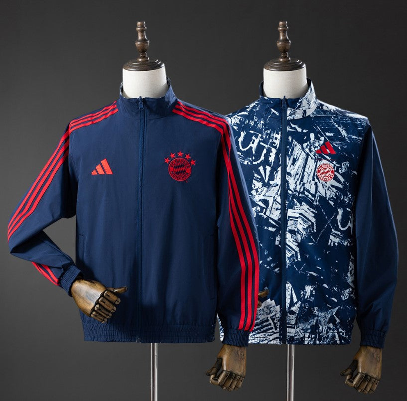 FC Bayern München Wendbare Wasserabweisende Jacke 2025/26