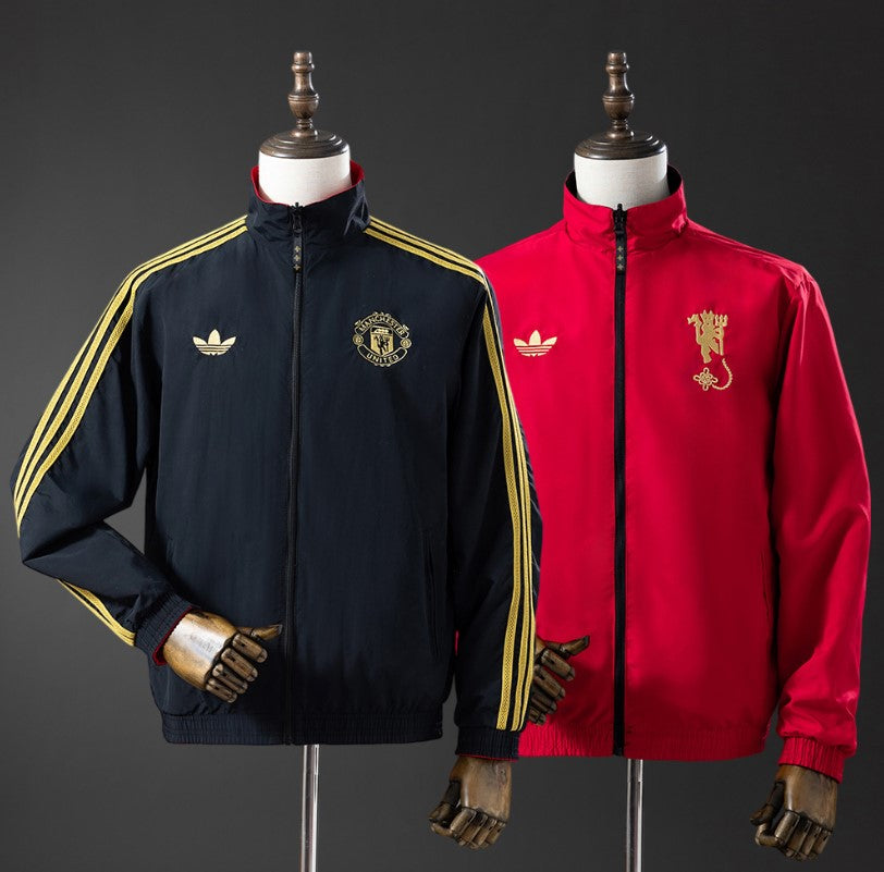 Manchester United Wende-Regenjacke 2025/26