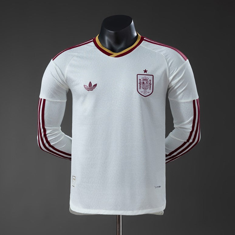 Spain Away 2026/27 Long Sleeve Shirt - Player Version