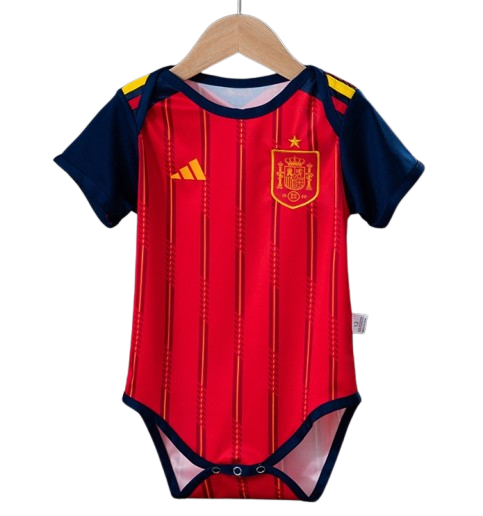 Spanien Heimtrikot 2026/27 Baby-Body