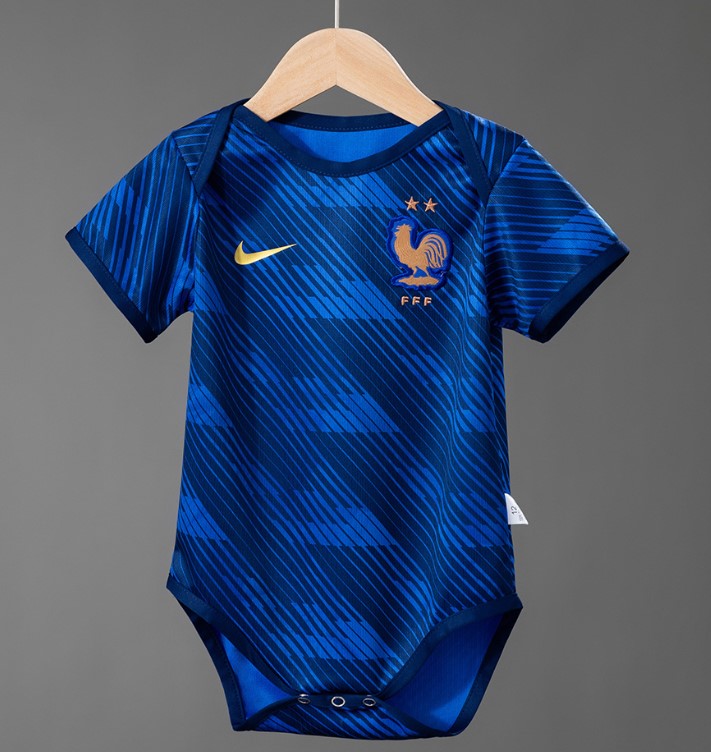 Frankreich Heim 2026/27 Baby-Body