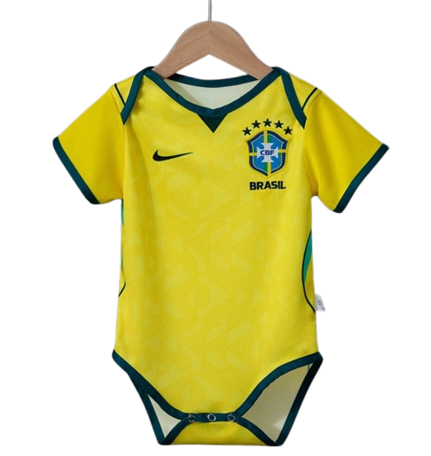 Brasil Heimtrikot 2026/27 Baby-Body