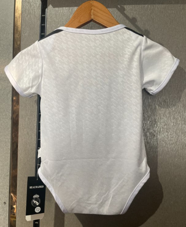 Body de Bebê Real Madrid Home 2024/25