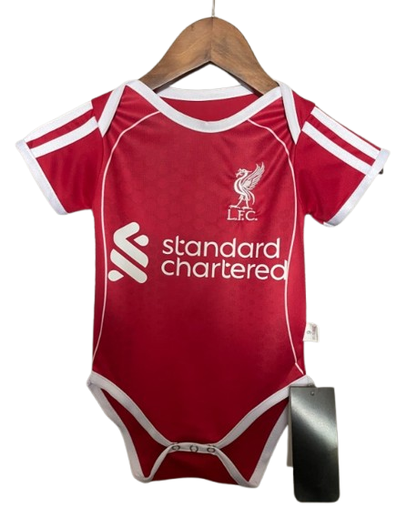 Body para bebê Liverpool Home 2025/26