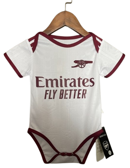 Arsenal Auswärts 2025/26 Baby-Strampler