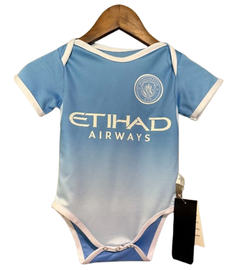 Manchester City Home 2025/26 Baby-Strampler