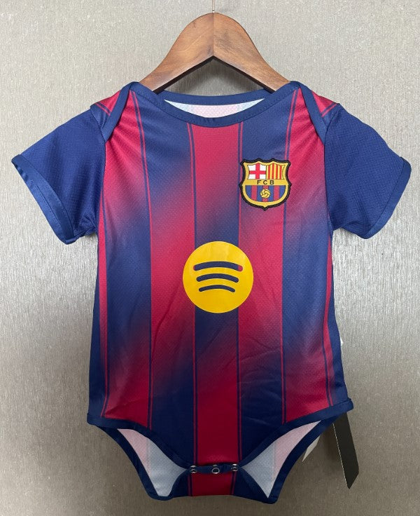 Body para bebê FC Barcelona Home 2025/26
