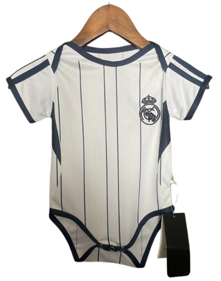 Body para Bebê Real Madrid PACOTE EUA 2025/26