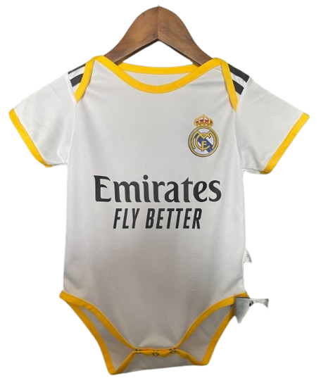 Body para bebê Real Madrid Home 2025/26