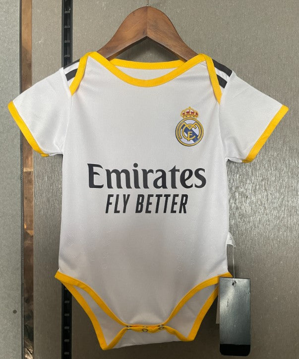Body para bebê Real Madrid Home 2025/26