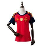 Spain Women's Shirt Home 2026/27 -  FIFA 2026 Champion ⭐⭐ - With Patch