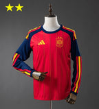 Spain Long Sleeve Shirt Home 26/27 -  FIFA 2026 Champion ⭐⭐