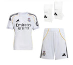 Camisa Real Madrid Home 2025/26 - Infantil (com Meias)