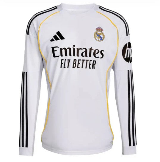 Real Madrid Heimtrikot 2025/26 - Langarm