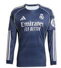 Camisa Away Real Madrid 2025/26 - Manga Longa - Versão Jogador