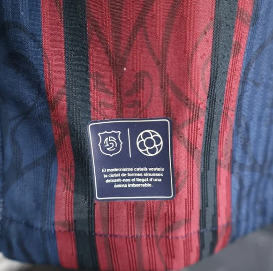 Camisa "125º Aniversário" FC Barcelona 2025/26 - Manga Longa - Versão Jogador