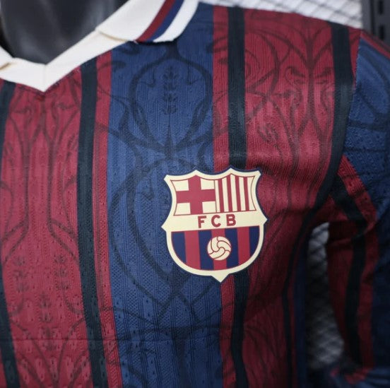 Camisa "125º Aniversário" FC Barcelona 2025/26 - Manga Longa - Versão Jogador