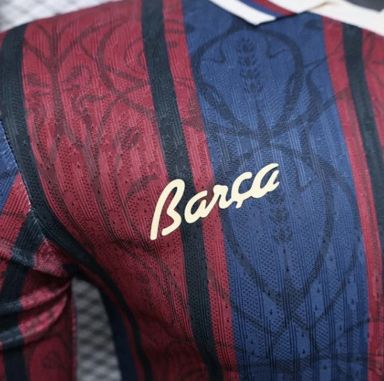 Camisa "125º Aniversário" FC Barcelona 2025/26 - Manga Longa - Versão Jogador