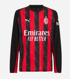 AC Milan Home Shirt 2025/26 - Long Sleeve