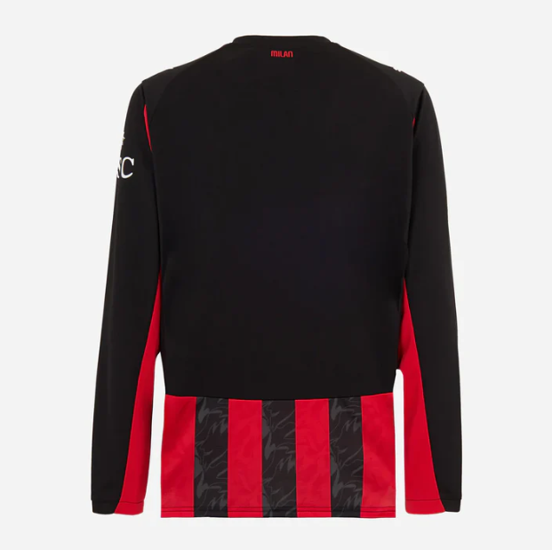AC Milan Home Shirt 2025/26 - Long Sleeve