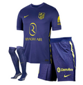Uniforme Fora de Casa do Atletico Madrid 2025/26 - Infantil (com Meias)