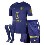 Uniforme Fora de Casa do Atletico Madrid 2025/26 - Infantil (com Meias)