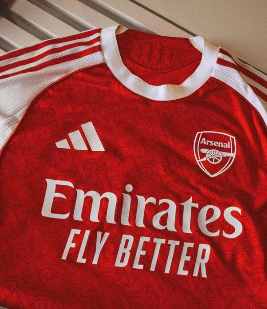 Camisa Arsenal Home 2025/26 - Versão Jogador