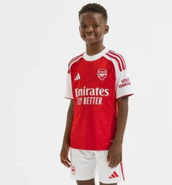 Kit Arsenal Home 2025/26 - Infantil
