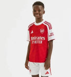 Kit Arsenal Home 2025/26 - Infantil