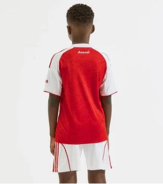 Camisa do Arsenal Casa 2025/26 - Infantil (com Meias)