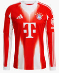 Camisa de casa do Bayern de Munique 2025/26 - Manga Comprida