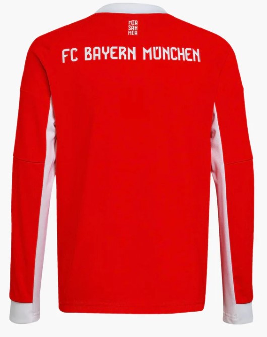 Camisa de casa do Bayern de Munique 2025/26 - Manga Comprida