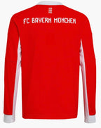 Camisa de casa do Bayern de Munique 2025/26 - Manga Comprida