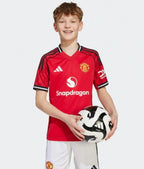 Camisa do Manchester United Home 2025/26 - Infantil