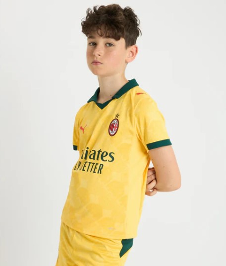 AC Milan Away 2025/26 Kit - Kids (with Socks)