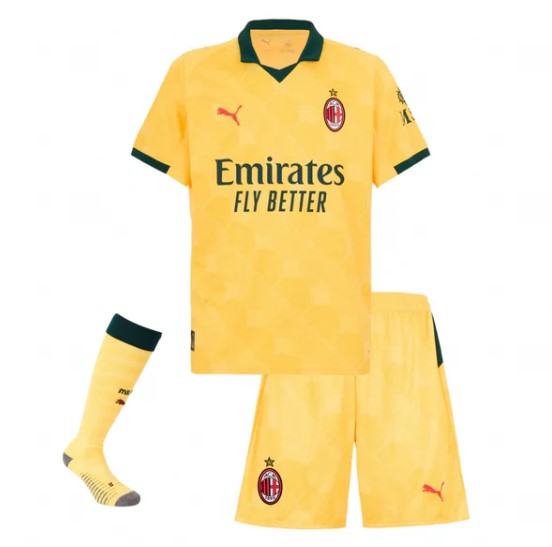 AC Milan Away 2025/26 Kit - Kids (with Socks)