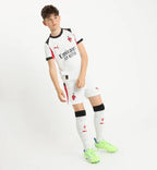 Camisa AC Milan Terceiro Uniforme 2025/26 - Infantil (com Meias)