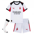 Camisa AC Milan Terceiro Uniforme 2025/26 - Infantil (com Meias)
