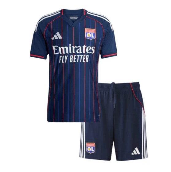 Lyon Away 2025/26 Kit - Kids