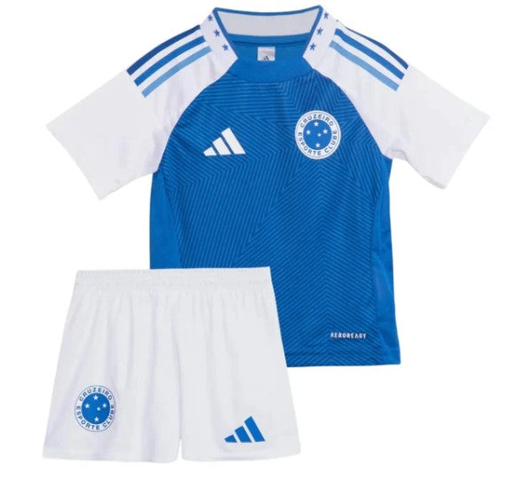 Cruzeiro Home 2025/26 Kit - Kids