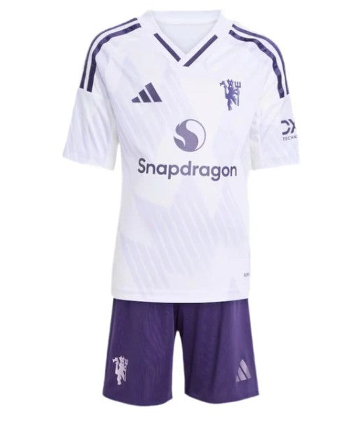 Manchester United Away 2025/26 Kit - Kids